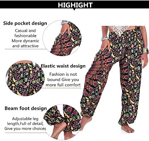 Lovely Grigio Pantaloni Harem Genie Yoga Pants Aladdin Hippie - Foto 9