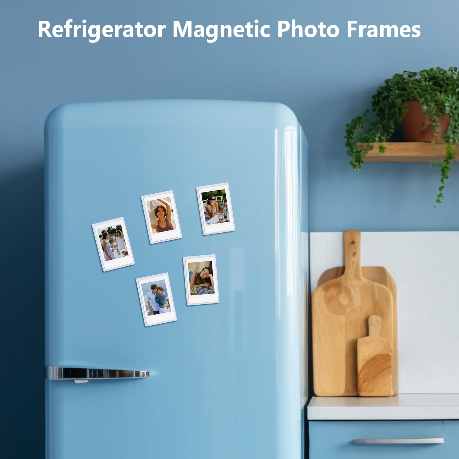 HIYQIN 5 Pack Magnetic Photo Frames for Instax Mini/Polaroid Film - Image 4