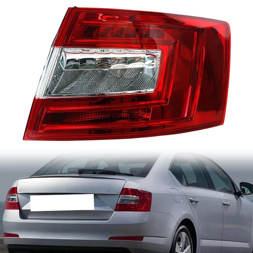 Części zamienne do tylnego światła Sko-d octavia 2015 2016 2017 światło stopowe migające światło cofania, prawo-normalne