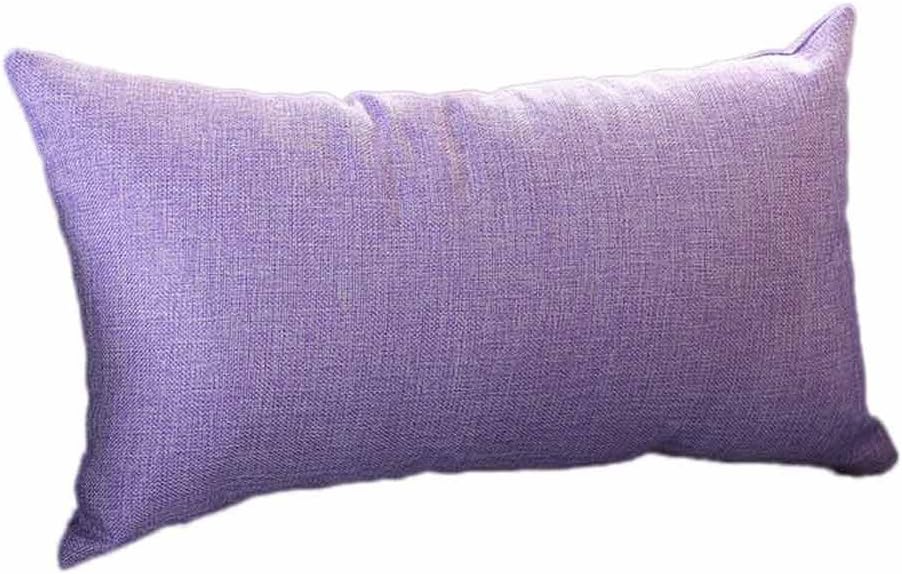 Malleable Rectangle Cushion Cover Silk Throw Pillow Case Pillowcase