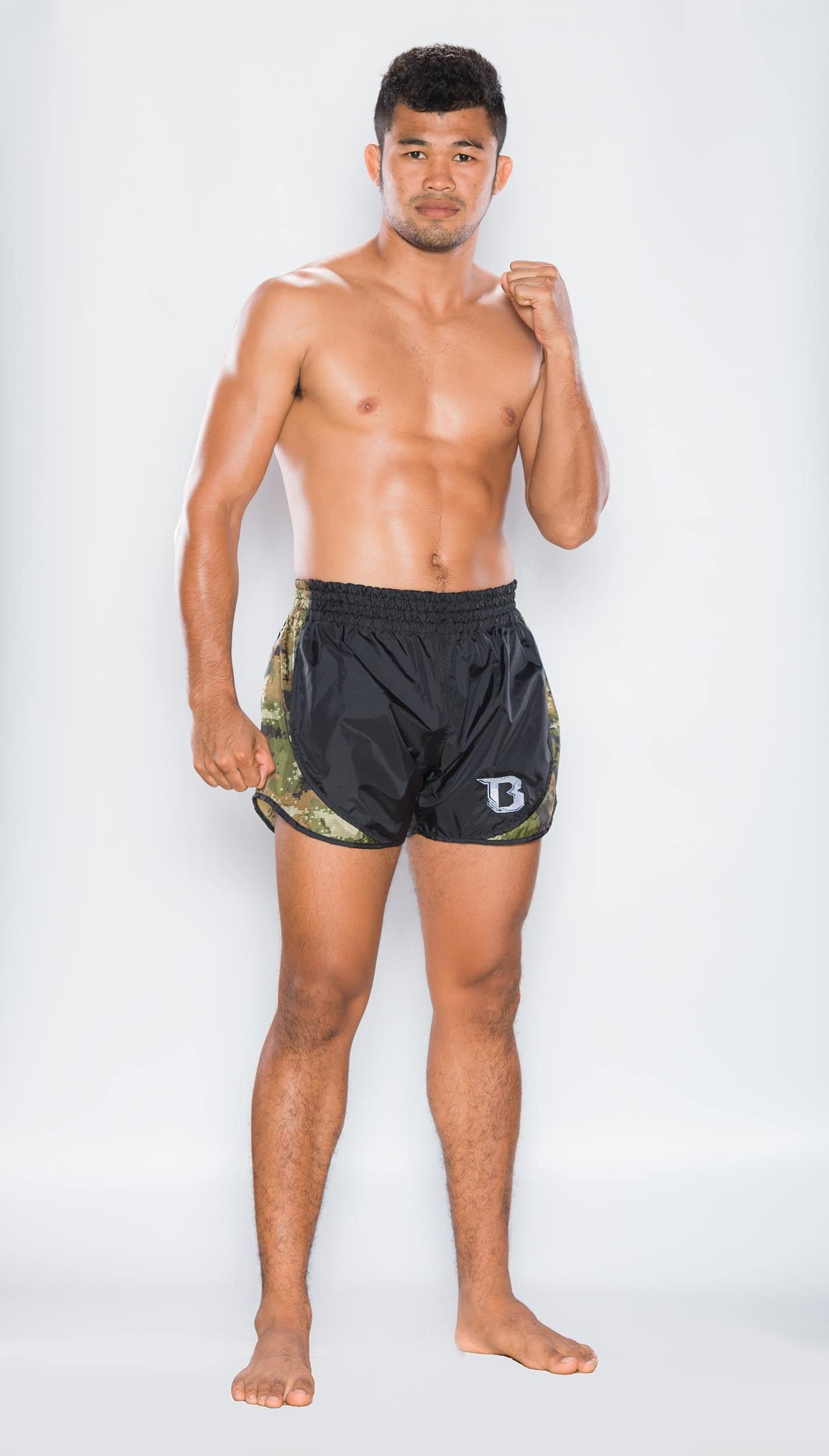 Booster Hybrid Fight Shorts Retro für Herren - Kampfsport Kickboxen Muay Thai Thaibox Shorts Thaiboxhose für Männer - 6 Farben zur Auswahl - Hybrid Allround Kampfsporthose