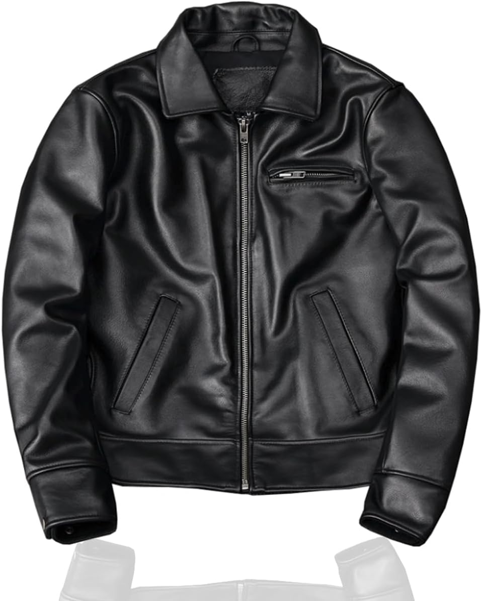 JAMES GROSE/スウェード/カーフスキン ダブルライダースジャケット