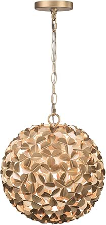 Crystorama Cora 13'' Soft Gold Chandelier