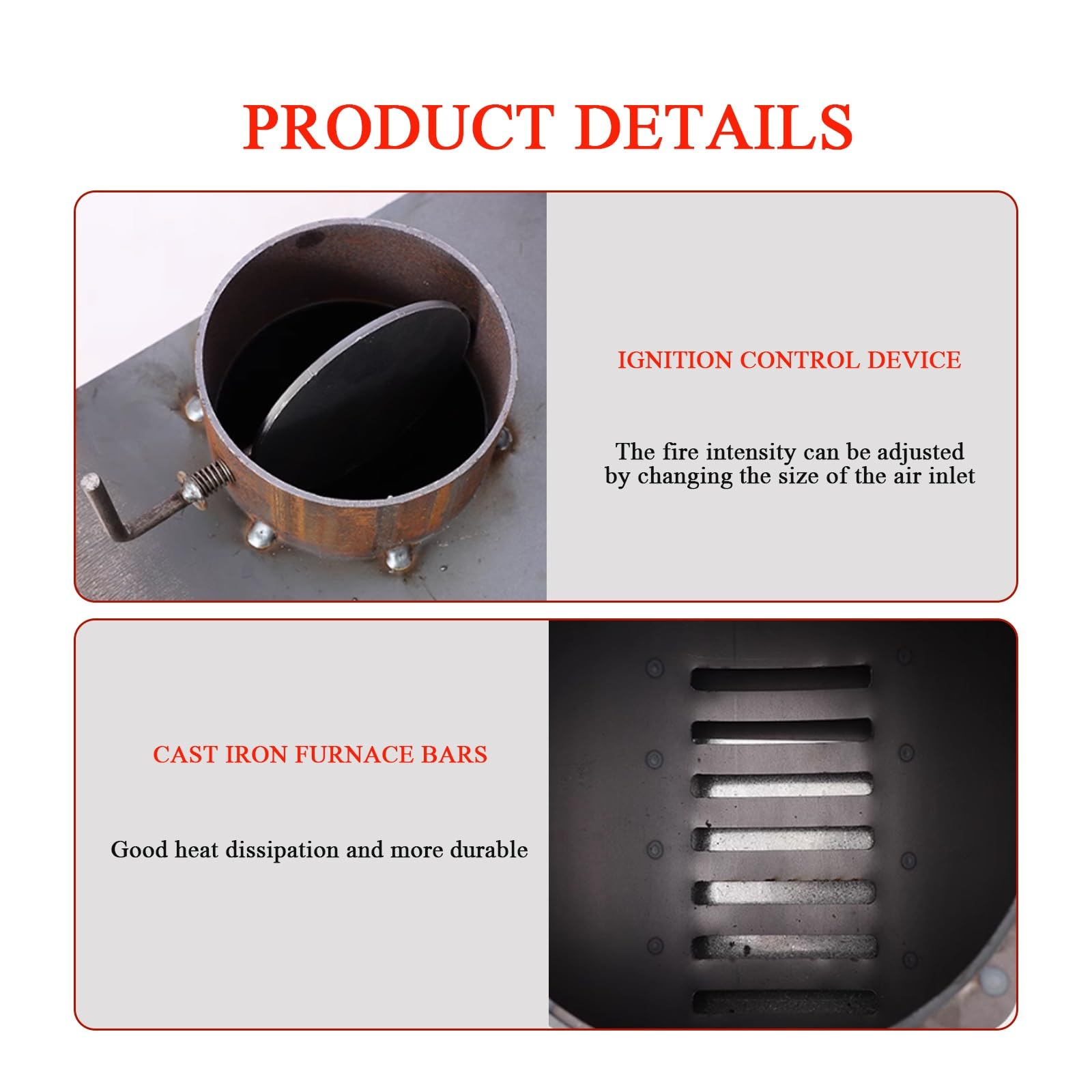 Cucina A Legna, Stufa Pellet Con Forno In Ghisa E Gambe Del Forno Staccabili For Interni Ed Esterni