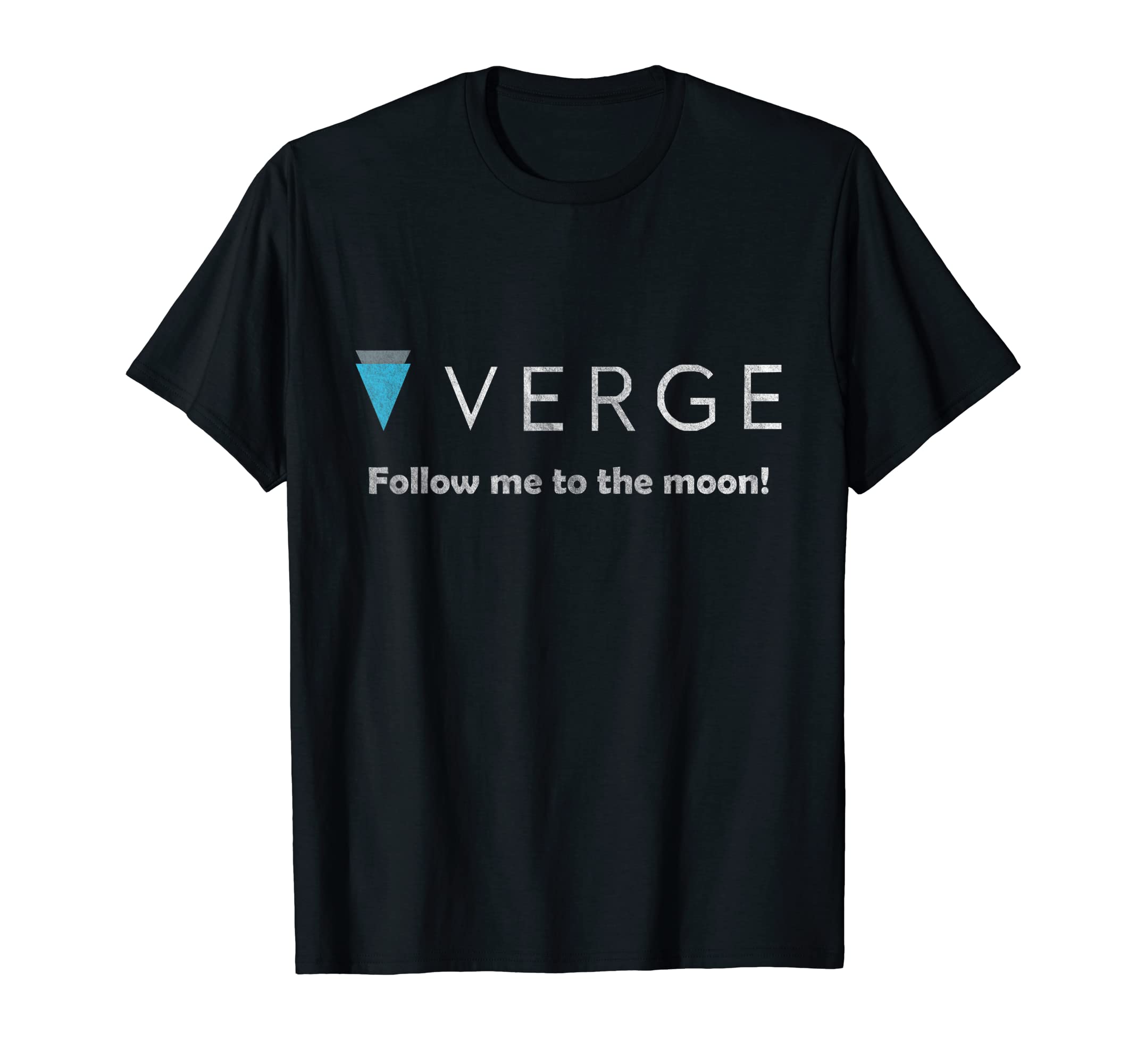 Verge - Follow me to the moon! XVG Crypto Devise T-Shirt : Amazon.fr: Mode
