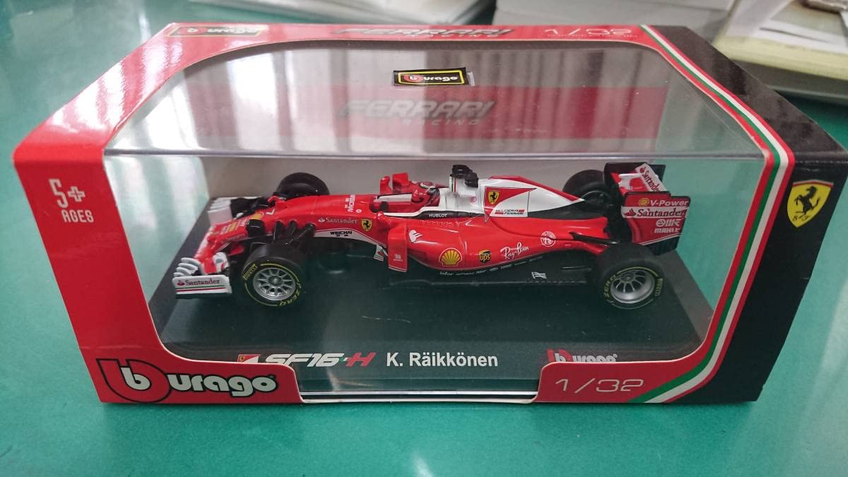 フェラーリSF16-H 1/18 ブラゴ キミ・ライコネン Ferrari ミニカー 1/18 フェラーリ スクーデリア SF16-H