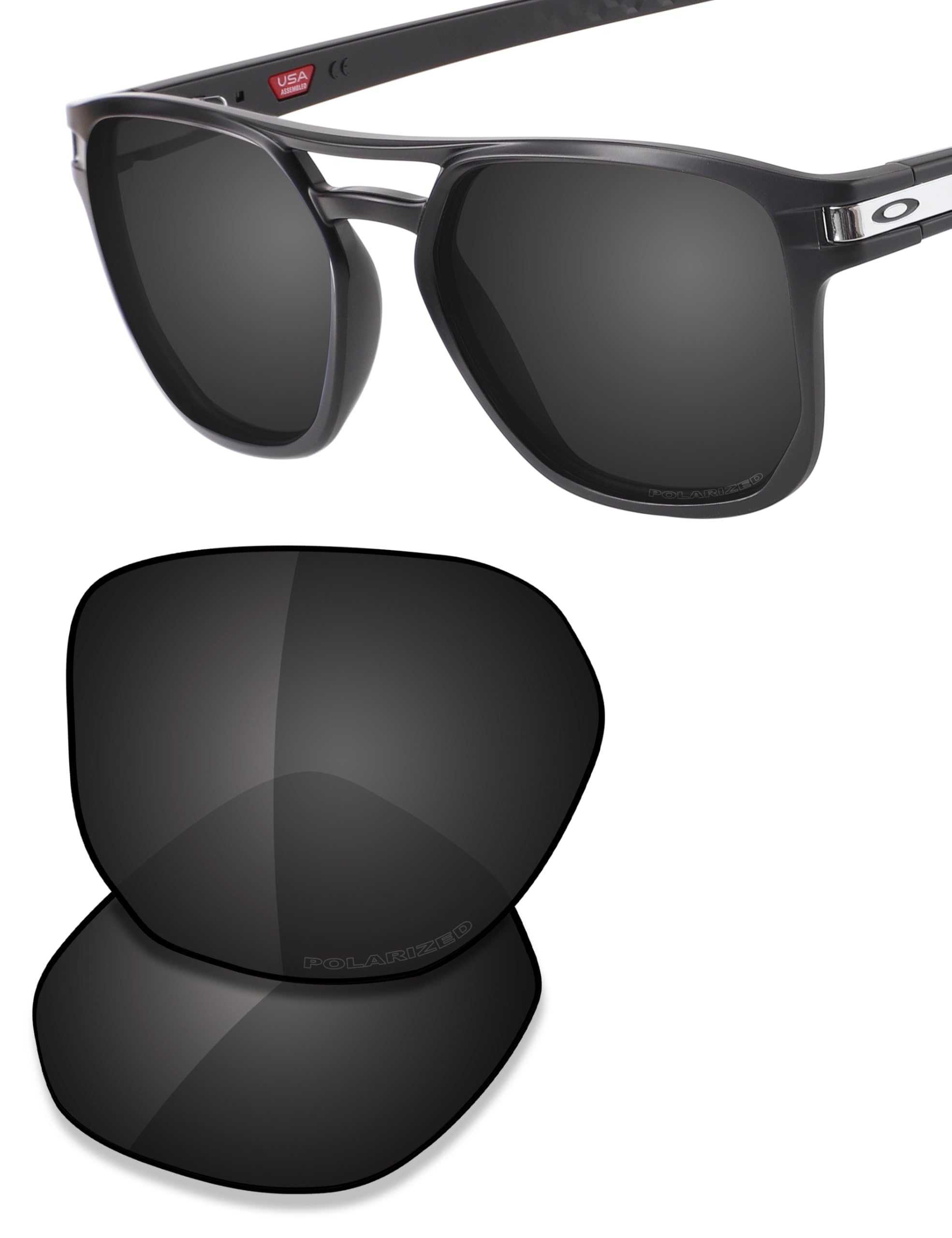 Saucer Lenti di ricambio premium per occhiali da sole Oakley Latch Beta OO9436