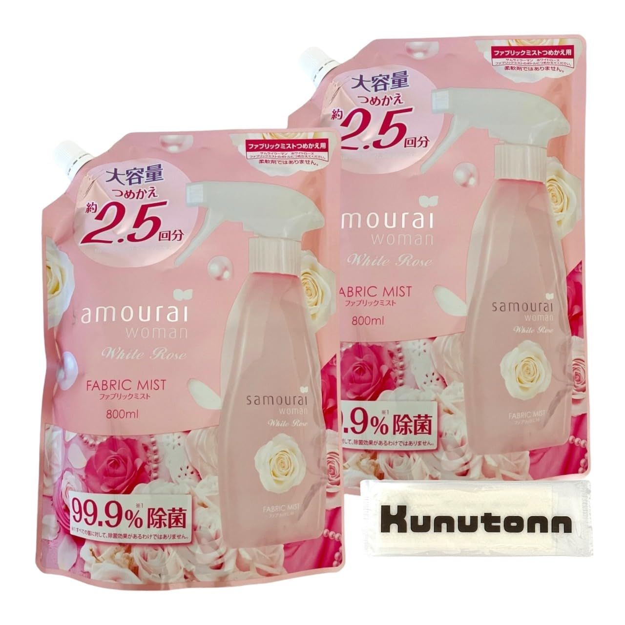 Amazon.co.jp: サムライウーマン ファブリックミスト ホワイトローズの