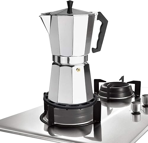 Miniatura 2 de Reductor de anillo de gas de hierro fundido de 5 pulgadas, salvamanteles para horno, estufa a fuego lento de calor, ollas de café y cafeteras