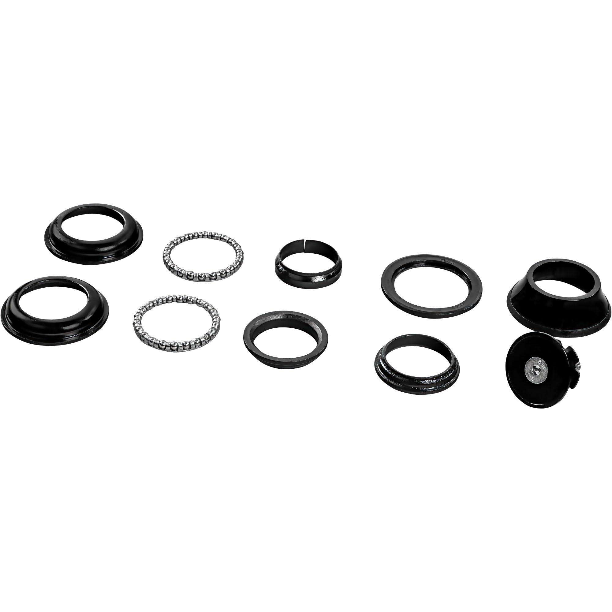 Jeu De Direction Pour Vélo TECHNIQUE COMPONENT - 1 1/8 - Argent - NEUF