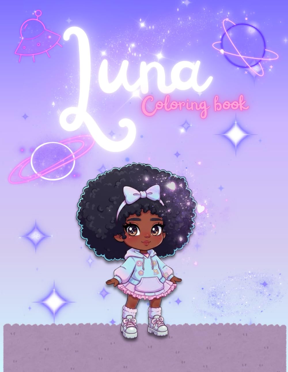 Luna - coloring book