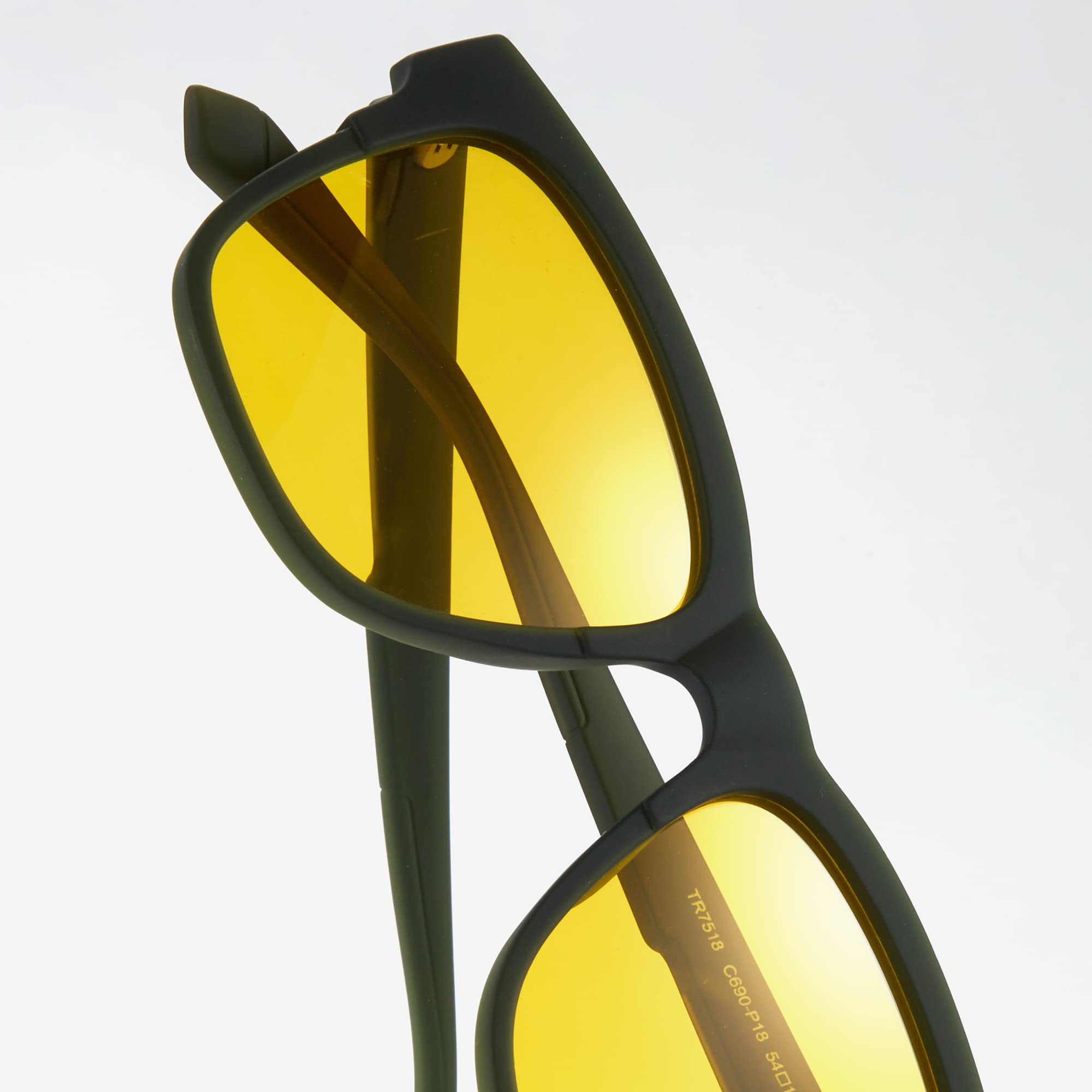 Cyxus Gafas de sol para hombre y mujer, cuadradas, polarizadas, protección UV400, para conducir, pescar, viajar