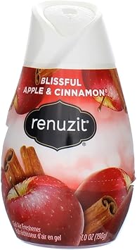 Renuzit Air Freshener, Apple and Cinnamon, 7 Ounce