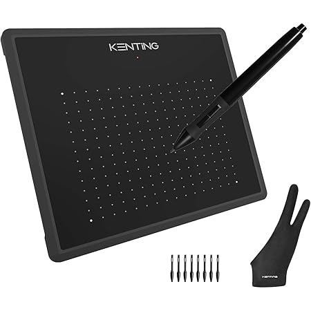 Amazon Kenting K5540 ペンタブレット グラフィックタブレット Windows Mac対応 筆圧4096 5 4 X 4インチ作業領域 イラスト入門用ペンタブ Osu ゲーム対応 二本指グローブ付き Kenting ペンタブレット 通販