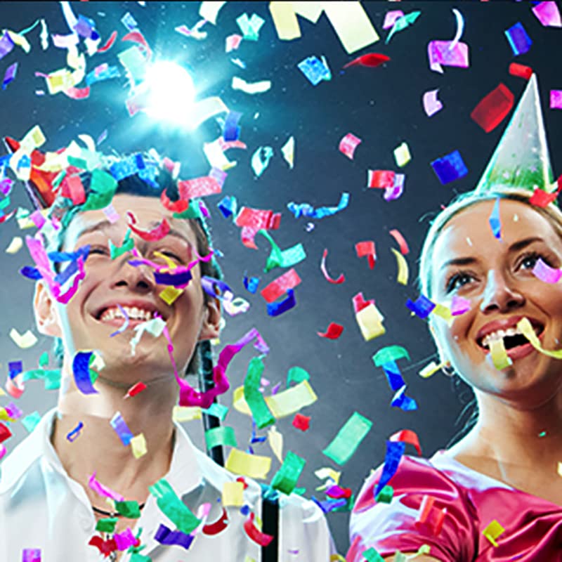 Cannone Sparacoriandoli 30 Cm Coriandoli Per Festa Di, Spara Coriandoli Complean - Foto 7