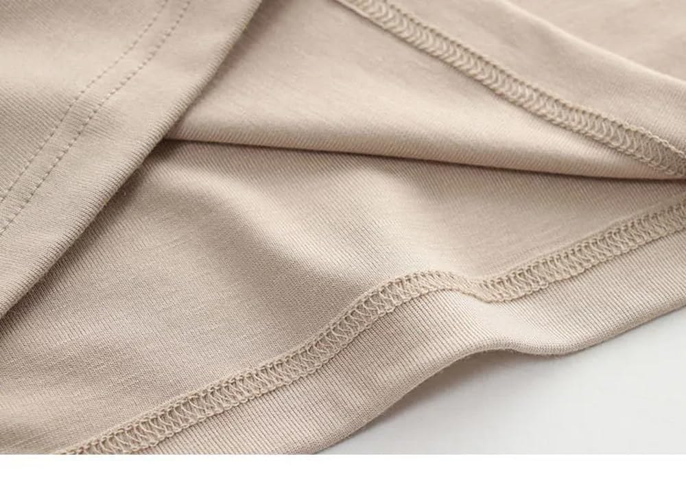 Camisón para Mujer - Camisones De Modal Cómodos para Mujer, Ropa De Dormir Informal con Relleno En El Pecho, Camisón Femenino, Vestido De Dormir para Primavera Y Verano