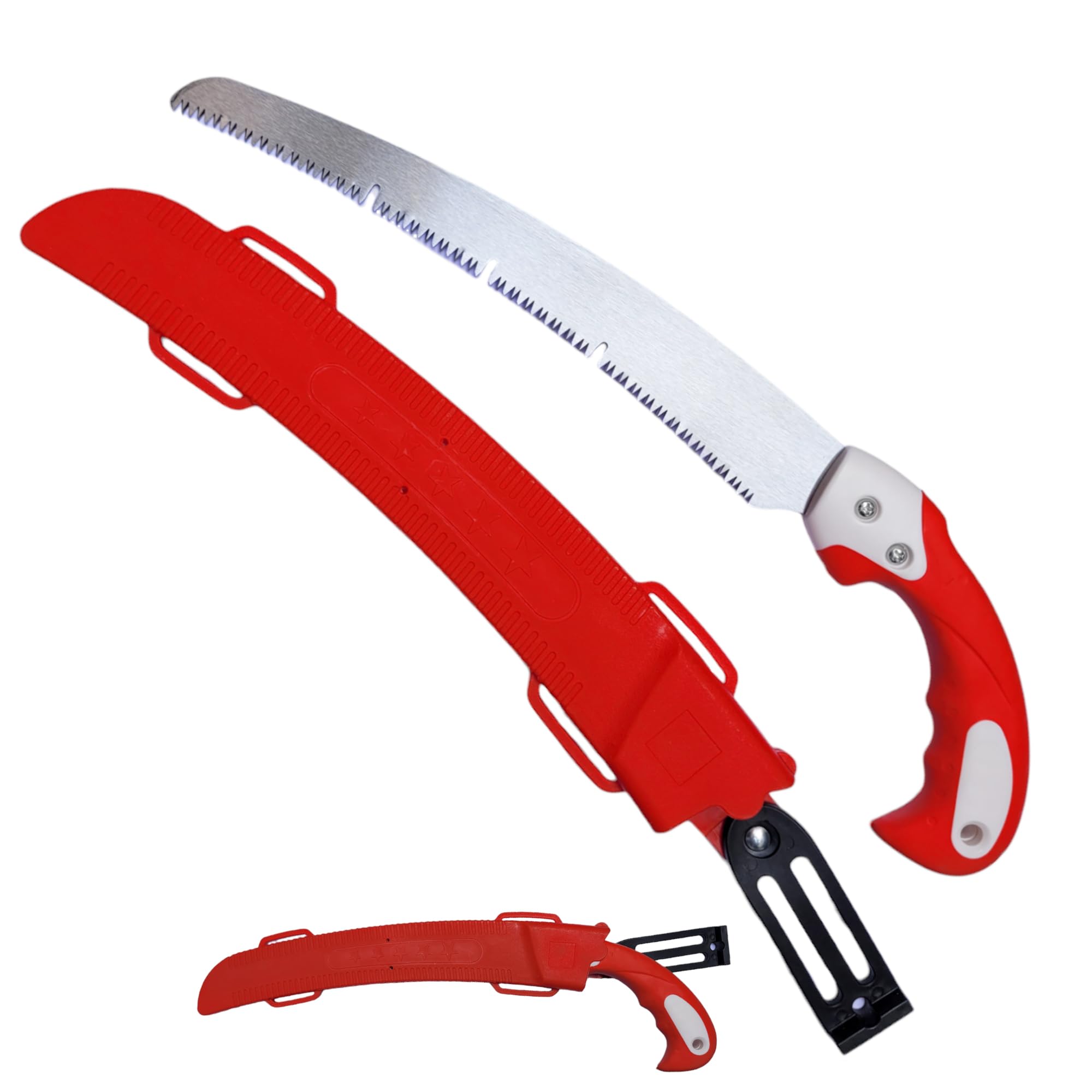 HiFam Garden Pruning Saw | Tree Pruner | Hand Saw with Blister Cover Packing | Perfect for Gardening, Tree Cutting, Plants, Wood, branch cut | Sawing of live dead branches | (Curved Saw) (B0CT5RVYPG) Amazon Price History, Amazon Price Tracker