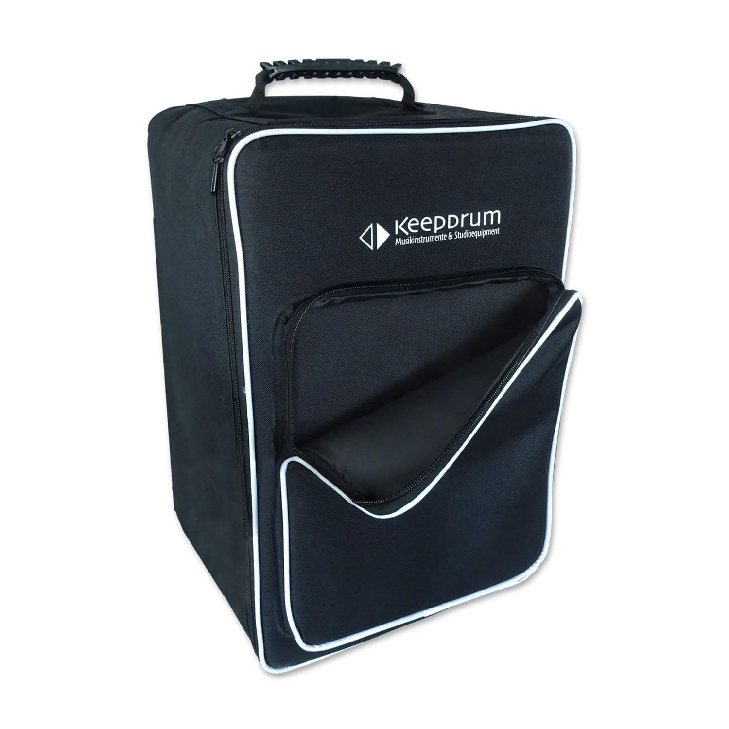 Schlagwerk CBA30SW - Cajón Pro Wenge, Instrumento Musical Cajón de Musica (incluye almohadilla de asiento y funda Keepdrum)