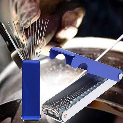 Miniatura 6 de Juego de 2 limpiadores de puntas para limpiar boquillas de corte de soldadura, orificios de gas, carburadores de motor, rociadores y cabezales de