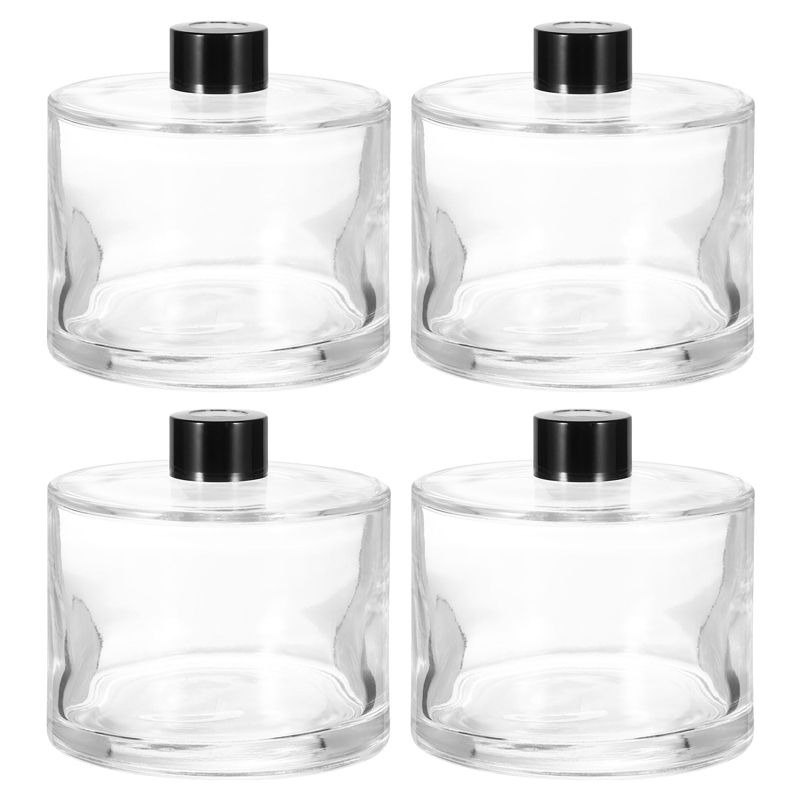 HARFINGTON 4pcs 500ml/17oz Empty Glass Diffuser Bottle 4.1
