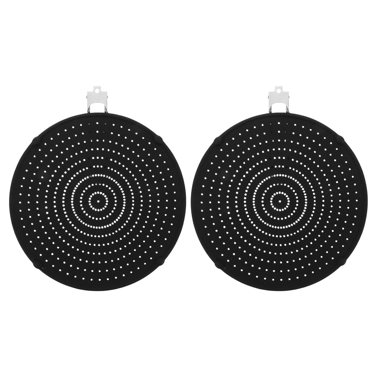 Protector Antisalpicaduras de Silicona Plegable 2 Piezas para Sartén