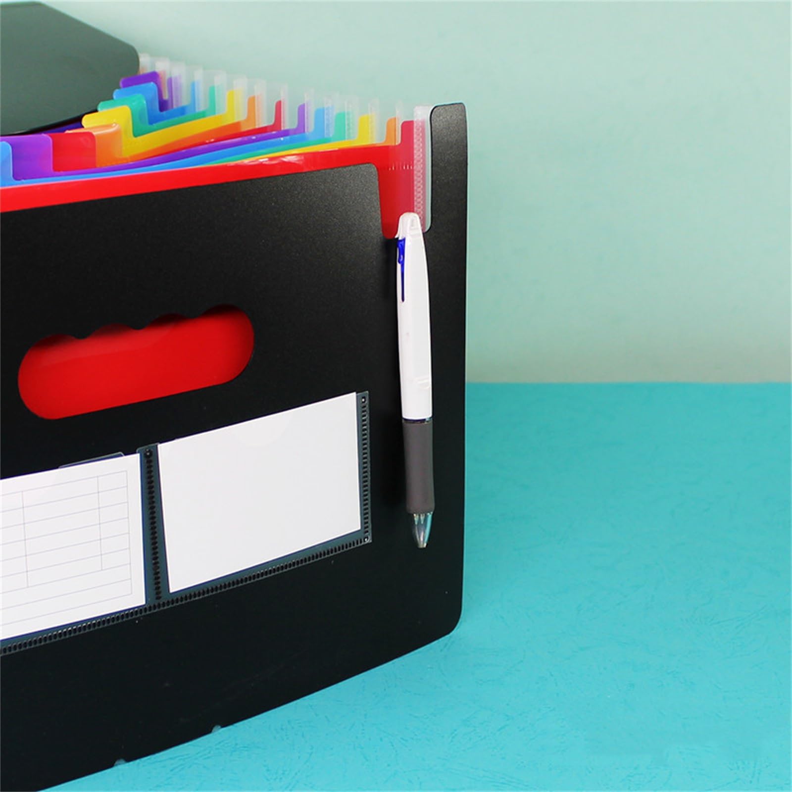 Cartelle di archiviazione for fisarmonica, cartella file espandibile A4 Documento cartaceo for l'esame dei dati allungamento for casa, ufficio e scuola(36 layers)