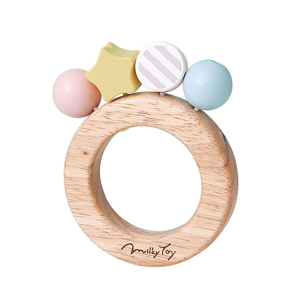 Amazon.co.jp: Milky Toy ミルキートイ Bonbon Rattle(ボンボンラトル