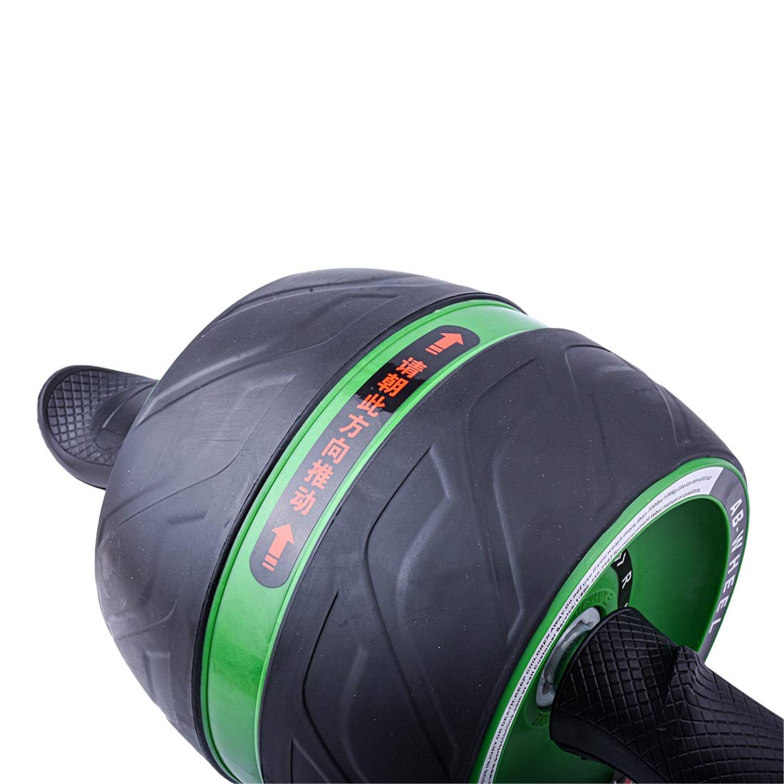 BAJIE Ruota addominale Fitness Pro Roller Wheel Per Allenamenti Nucleo Muscolo Addominale Trainer Casa Palestra Esercizio Body Building Attrezzature Taglia Unica Verde