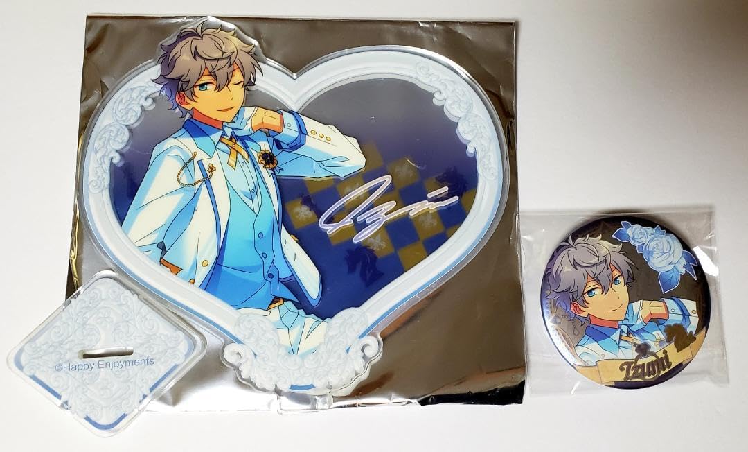 瀬名 泉 あんスタ ハートアクスタ 缶バッジ 誓約 中国- 