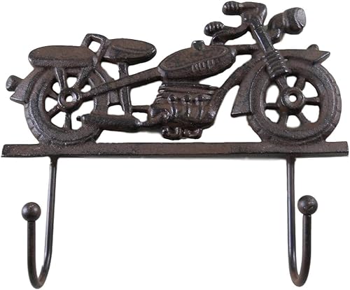 Iron Motorcycle Coat Rack Towel Hat Hooks Key Rack - Motorcycle Gifts For Her