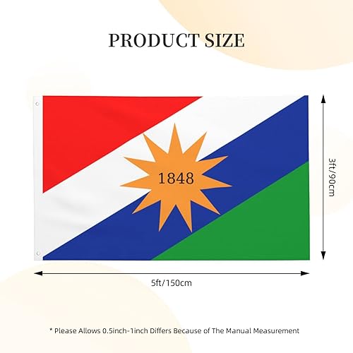 Miniatura 3 de Bandera de la Provincia de Puntarenas - Bandera de poliéster de doble cara de 3 x 5 pies, banderas de decoración de casa para exteriores, banderas