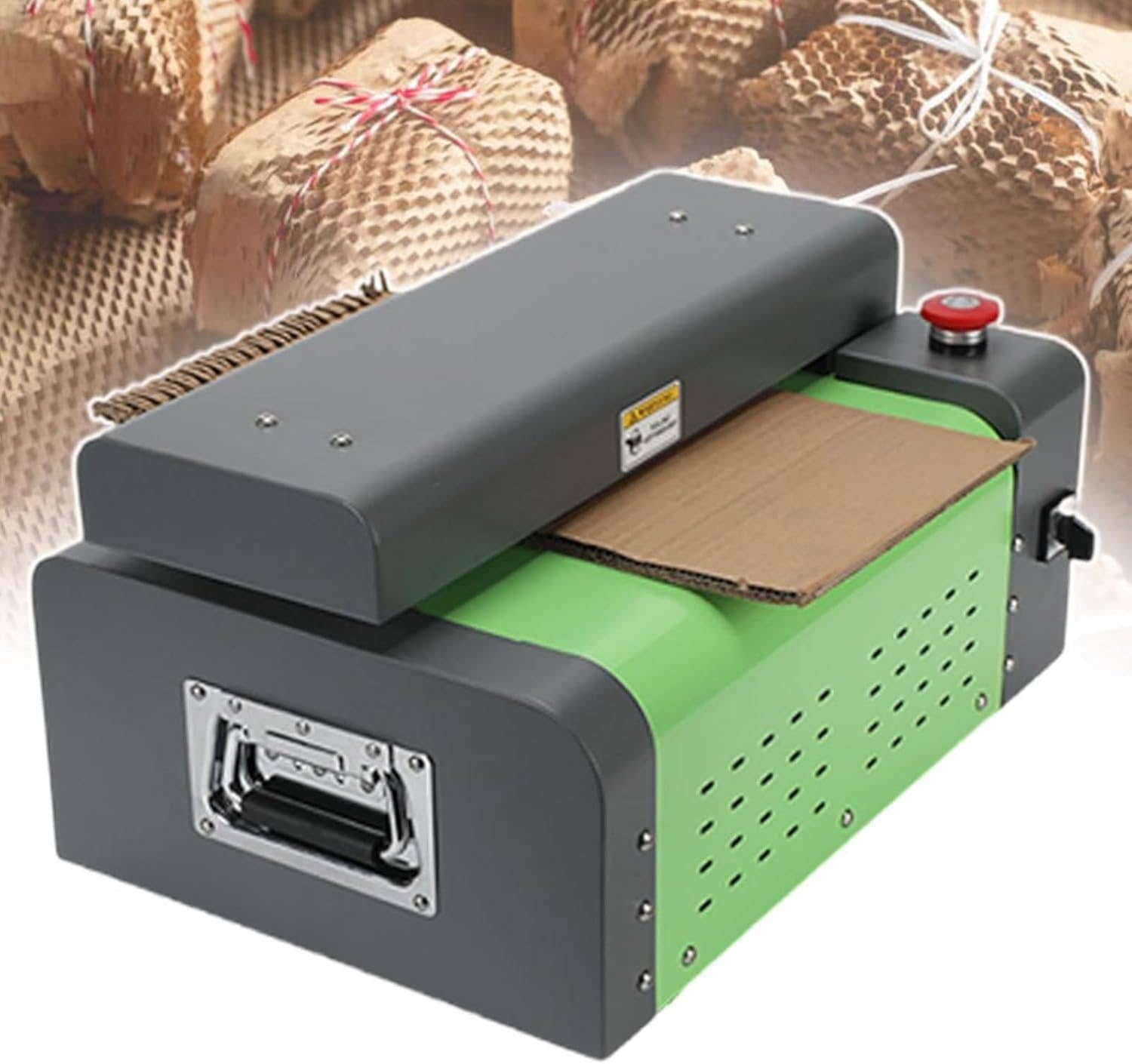 JXYQ Cardboard Shredder Machine for Box Cutting - Efficient Waste Cutting & Cushion Expanding System for Corrugated Paper