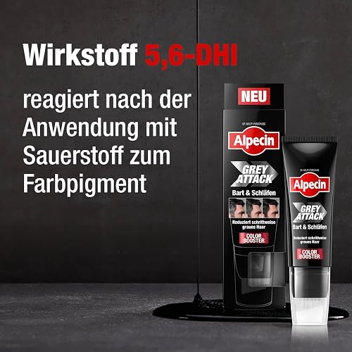 Alpecin Grey Attack Bart & Temples Colour Booster 50 ml - 4