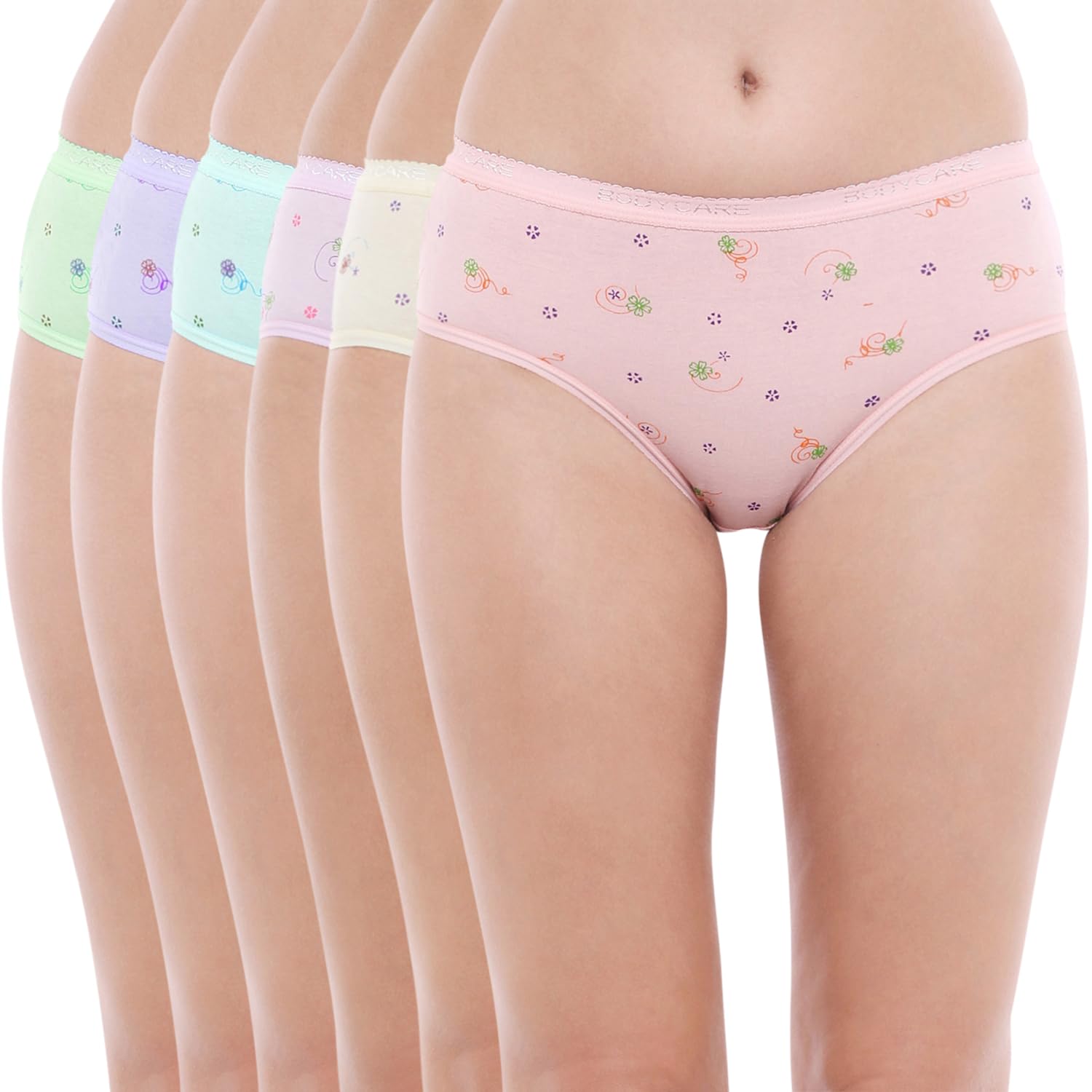 Women's Premium Printed Cotton Briefs In 3000-image-19