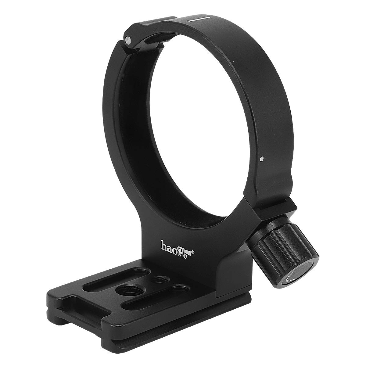 Haoge LMR-C347 - Anillo de montaje para trípode de objetivo para Canon EF 400mm f/5.6L USM, EF 70-200mm f/4L USM, EF 70-200mm f/4L IS USM lente incorporada Arca Swiss placa de repuesto AII (B)