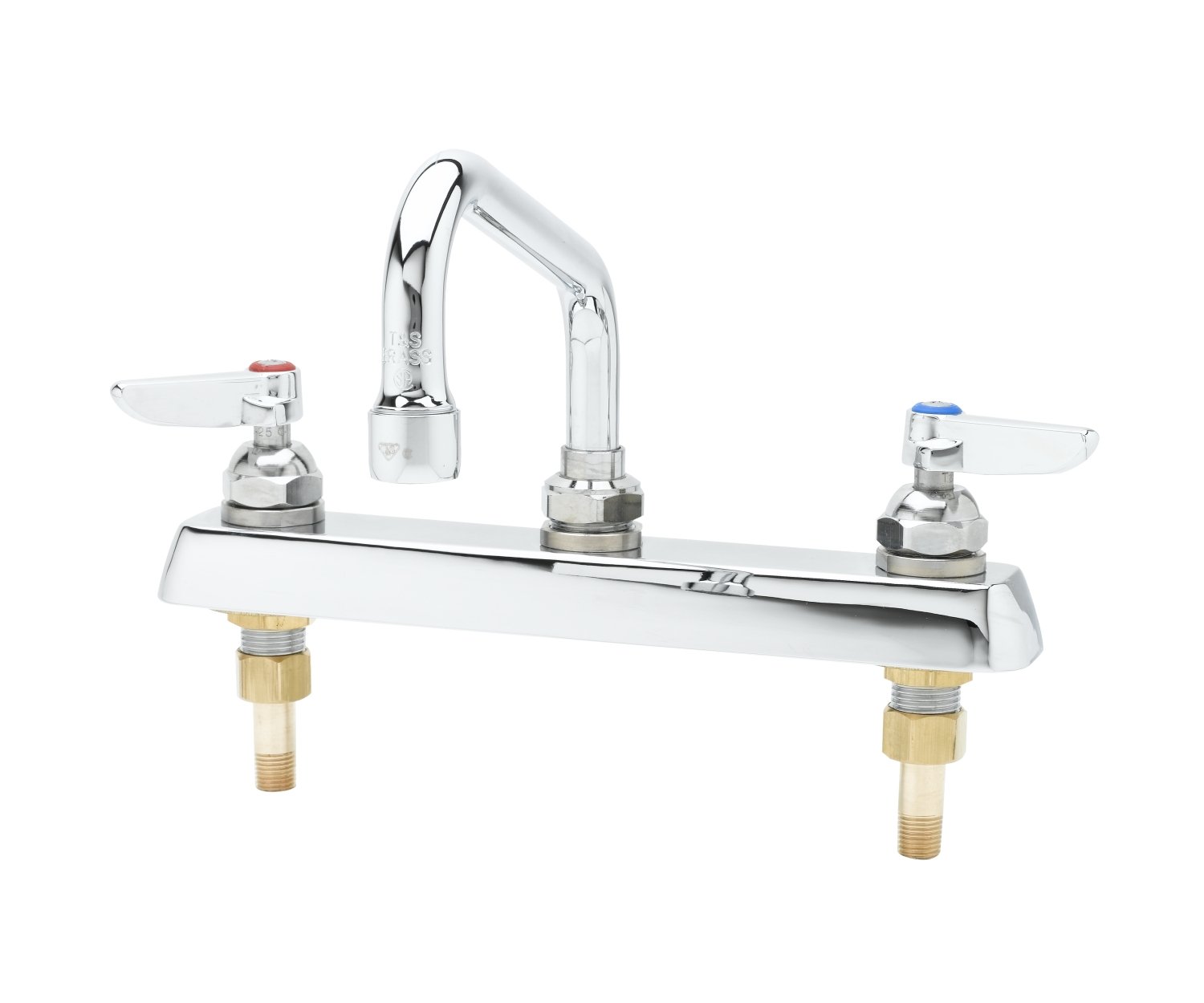 T&S Brass B-1120 - Grifo para mesa de trabajo (montaje en plataforma)