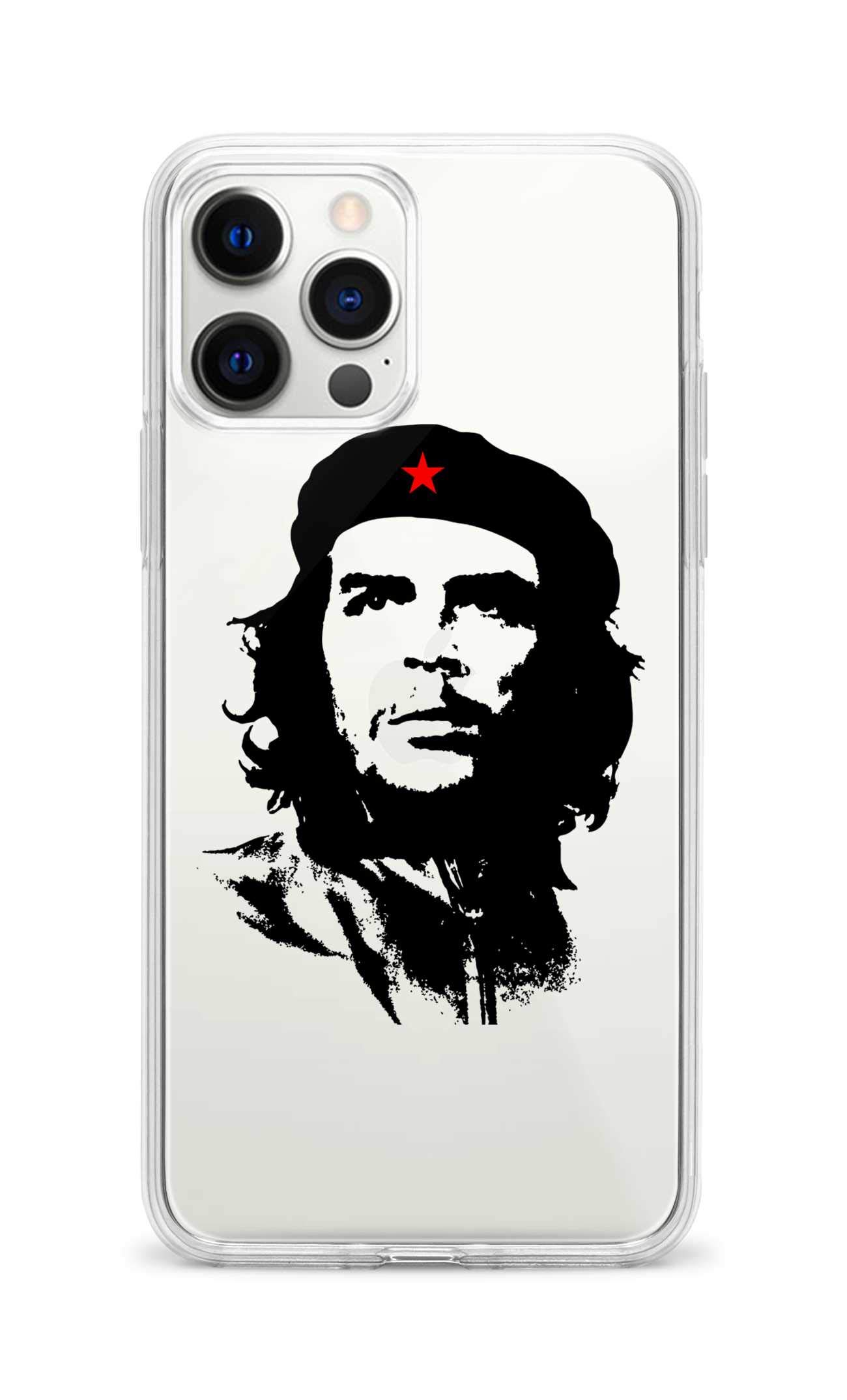 StylizeddStylizedd Case Compatible with Apple iPhone 12 Pro/iPhone 12 Classic Clear Case Soft TPU Gel Thin Transparent Flexible Cover [ Designed for Apple iPhone 12 Pro/iPhone 12 ] - Che Guevara