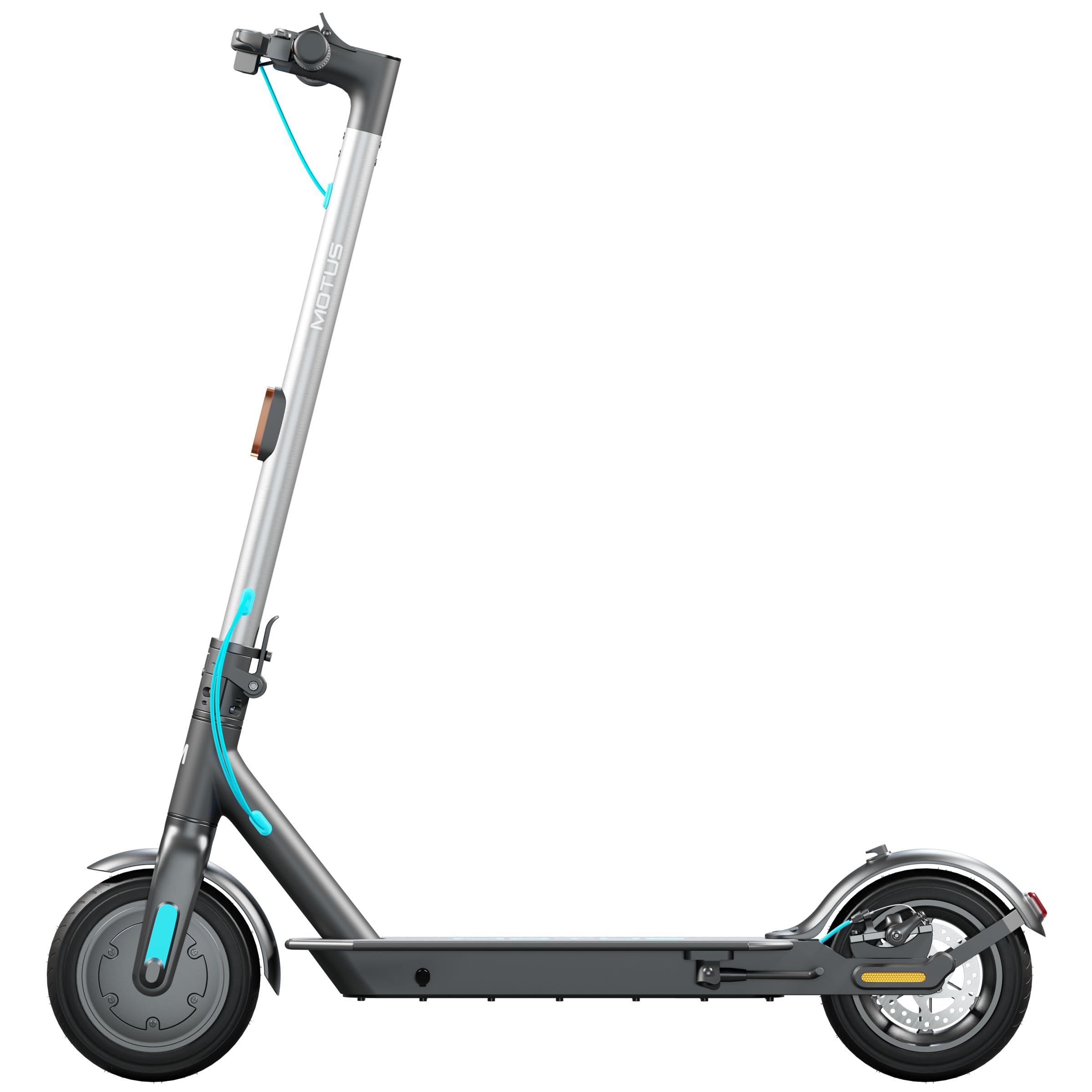 Trottinette Électrique Motus Scooty 10 Lite Gen 5, Moteur 700W, Batterie 36V 7,8Ah, Autonomie Jusqu’à 30 km, Roues 10 Pouces, Technologie KERS, Clignotants Intégrés, Ultra Légère 12,5 kg