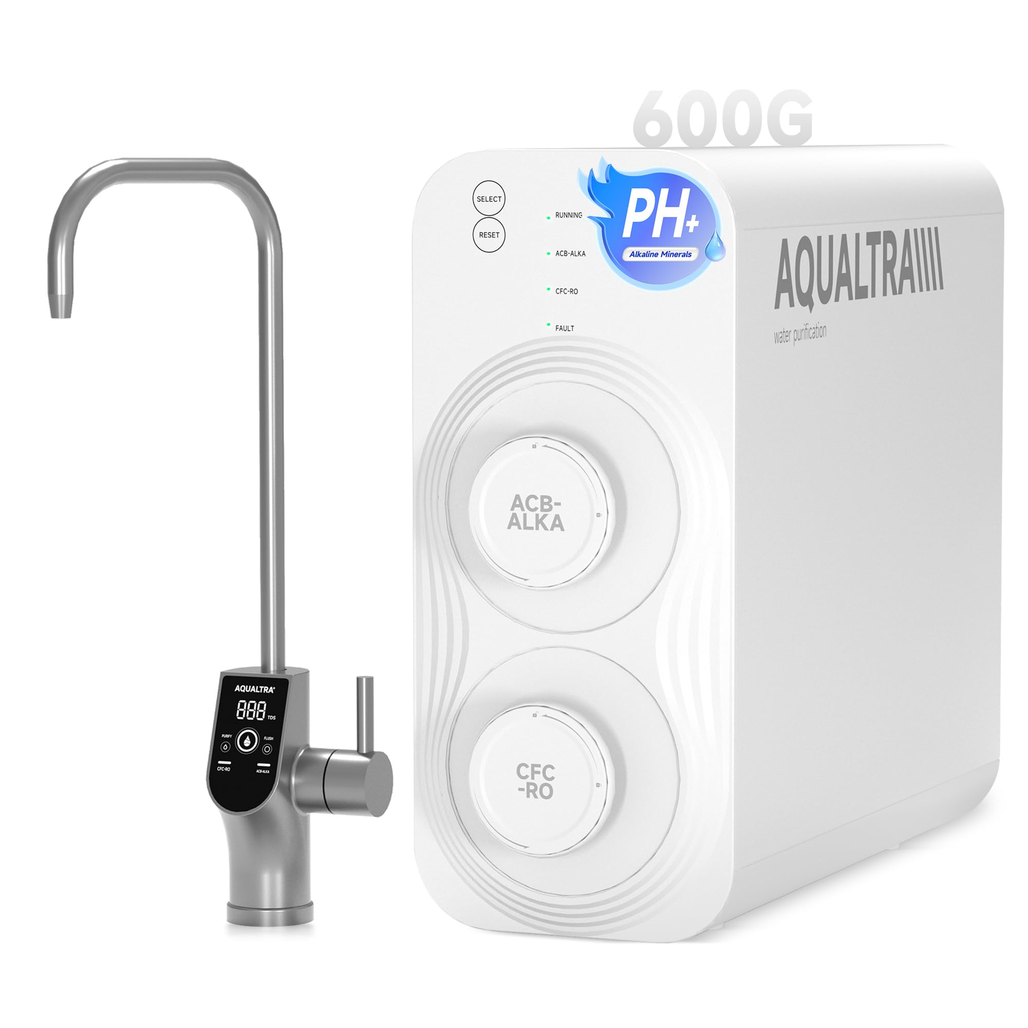 Amazon.com: AQUALTRA USF-AR-600 Reverse Osmosis System, 10 Stage