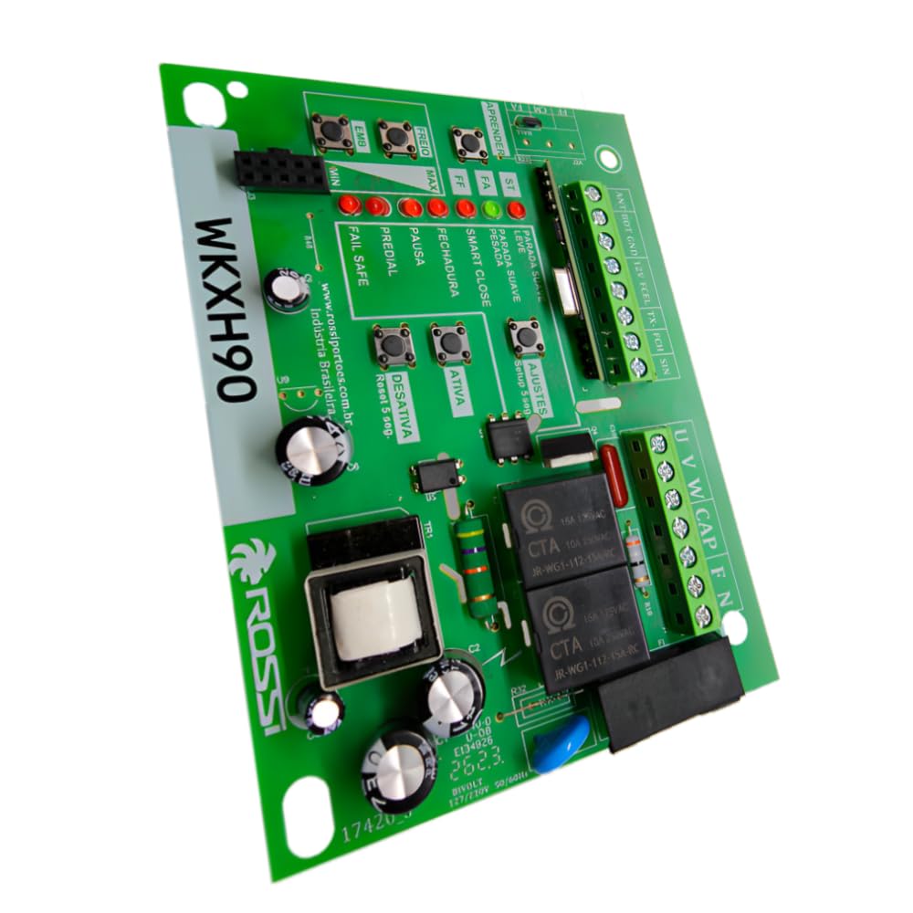 スクールウォーズ　1〜9 セル板 Placa Central Rossi WKXH90 433MHz para Portão Deslizante | Fim de