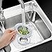 Fengbao 2PCS Kitchen Sink Strainer - Stainless Steel, Large Wide Rim 4.5