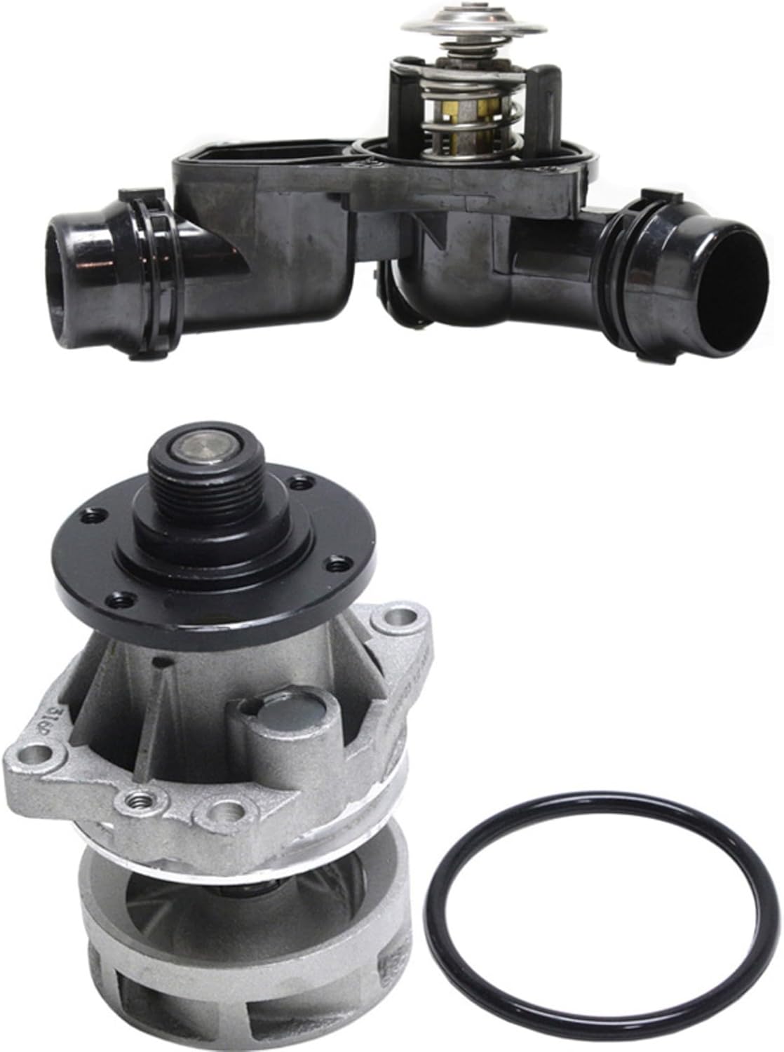 Garage-Pro Engine Water Pump Kit, Water Pump Car, With Gasket, Thermostat Housing for BMW X5 2001-2006 Z3 1997-2002 3.0L Replaces # AW9261, 1430825