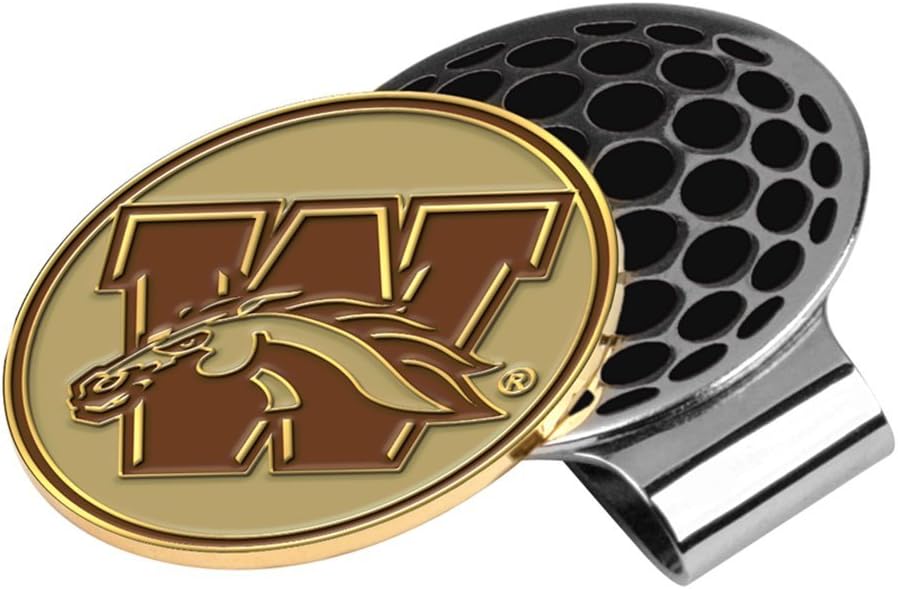 LinksWalker Western Michigan Broncos - Golf Hat Clip with Ball Marker, other, One size