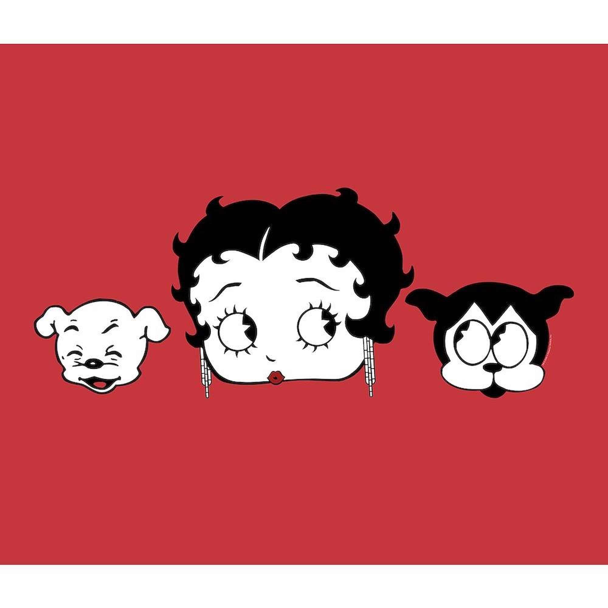 CafePress Betty Boop Faithful Companions King Duvet Cover, Printed Comforter Cover, Unique Bedding