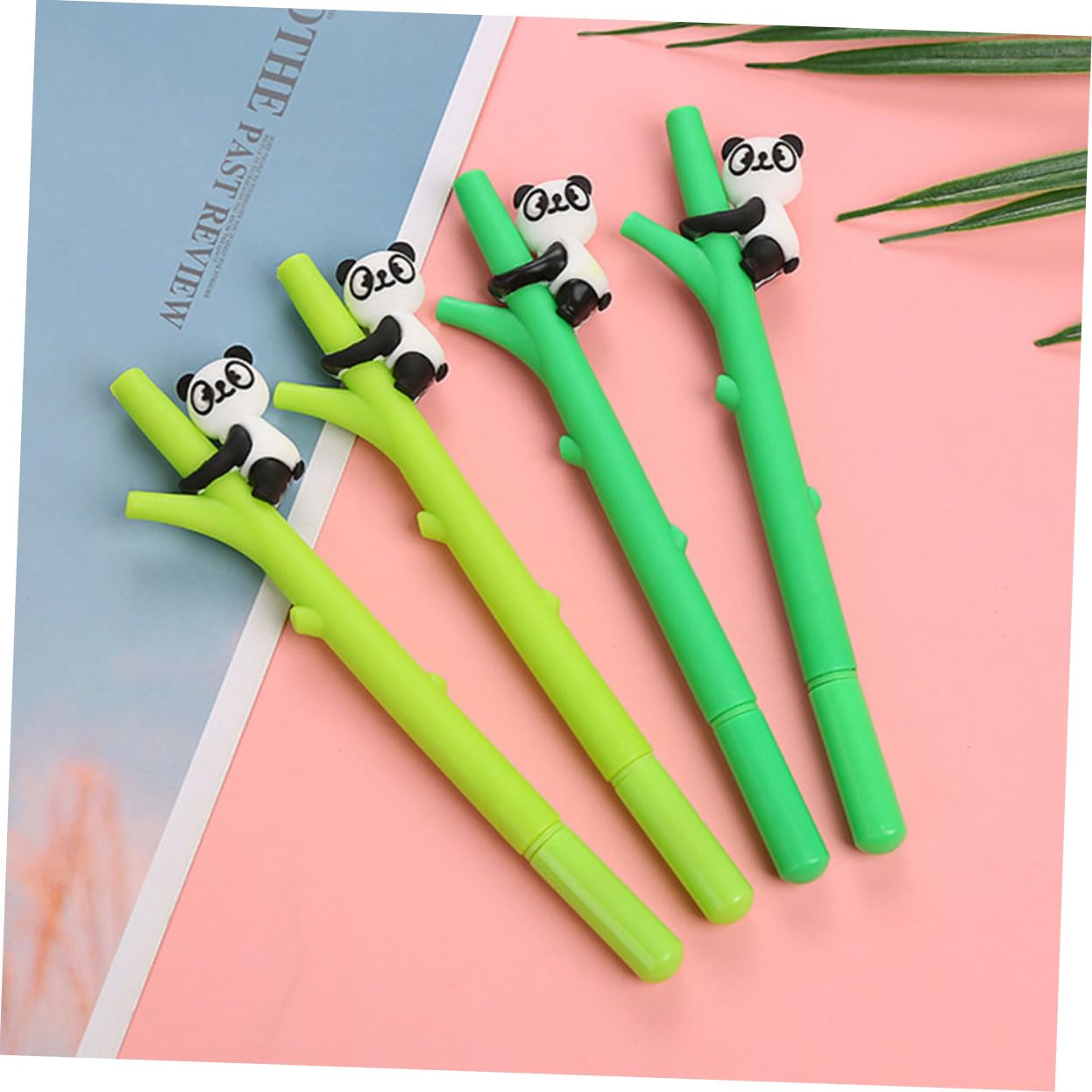 5 Set Penna Gel Panda Evidenziatore Penne Per Gatti Bomboniere Per Penne Gel Per Animali Penna A Sfera Recinti Per Animali Regali Premio Per Plastica 10 Pezzi * 5