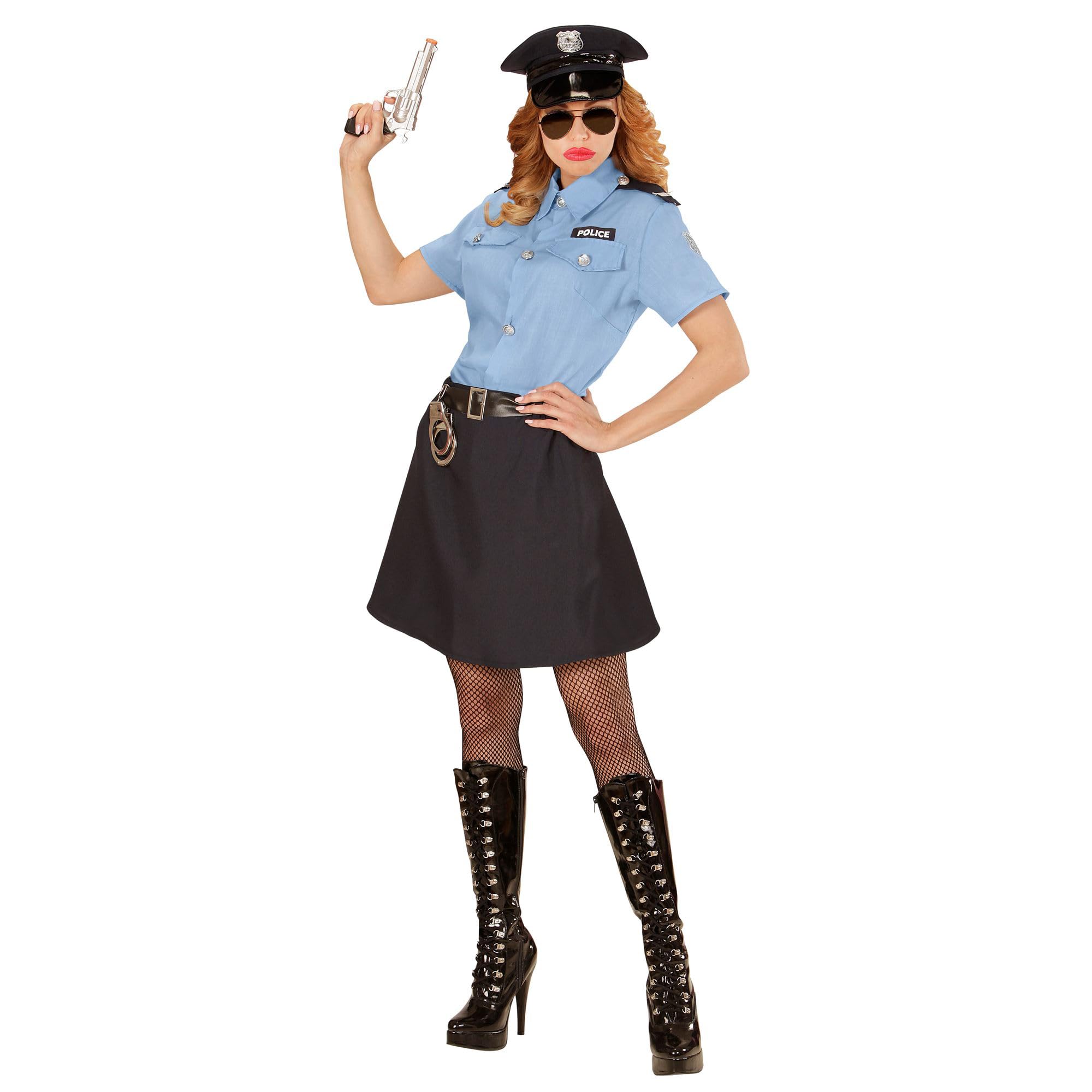 Widmann wdm04013 ? Costume For Adults Policewoman, Multicoloured, L