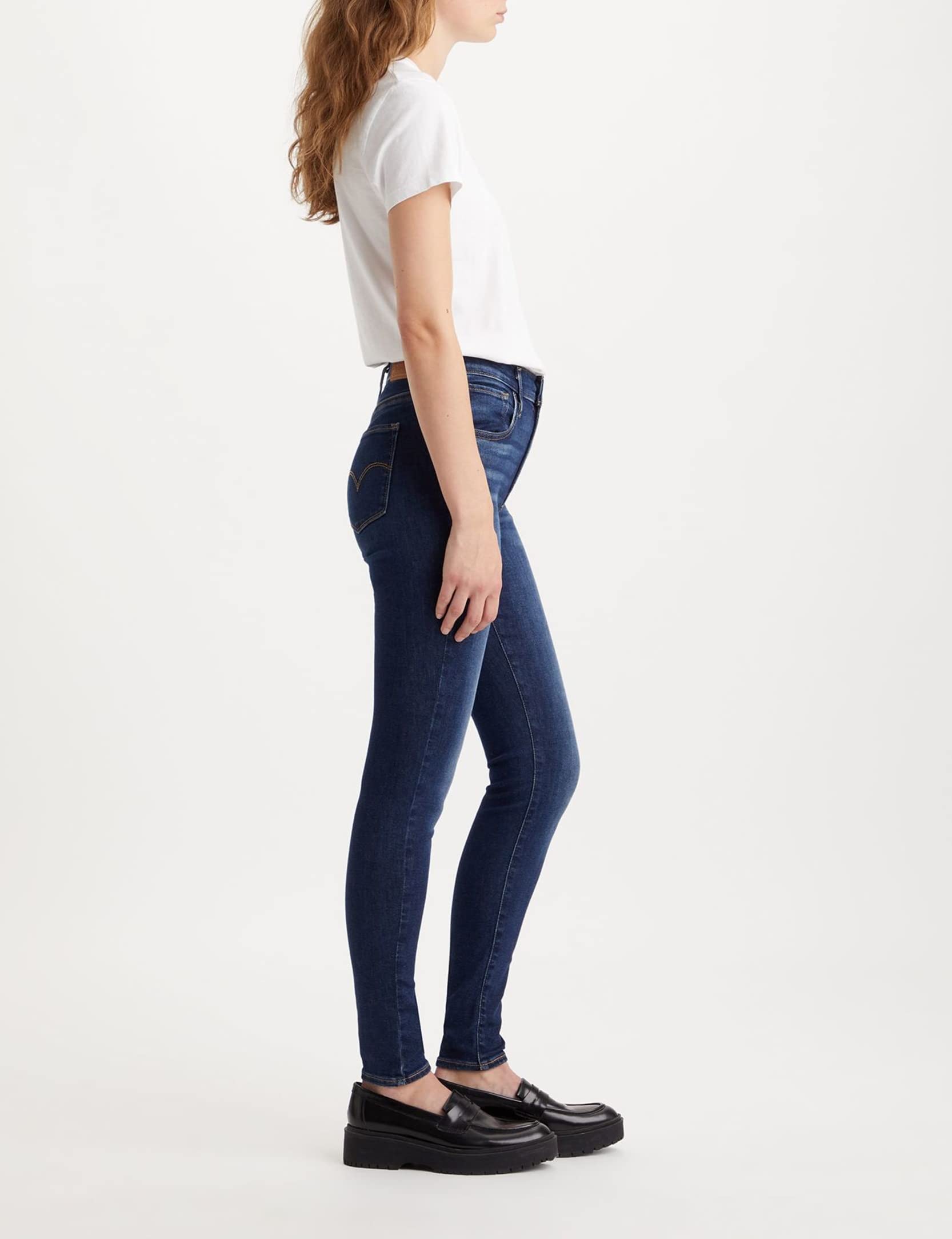 Levi's Femme 720 High Rise Super Skinny Jeans, Love Song Dark, 31W / 30L