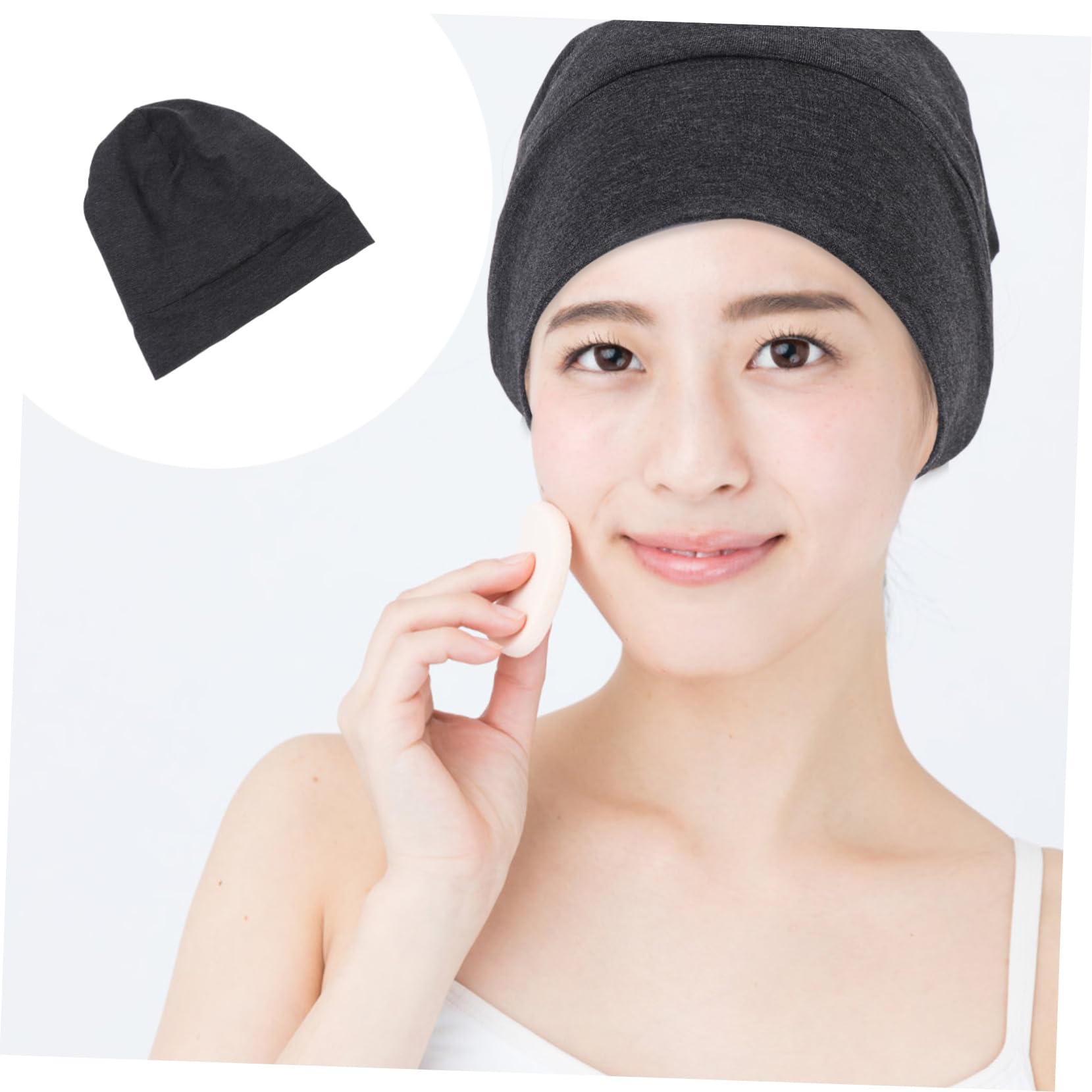 Gorro De Dormir De Doble Capa Diademas De Raso Para Mujer Gorro De Quimioterapia Cubierta De La Cabeza Para Dormir Cintas Para El Pelo Diadema Gorra De Spa Recubrimiento