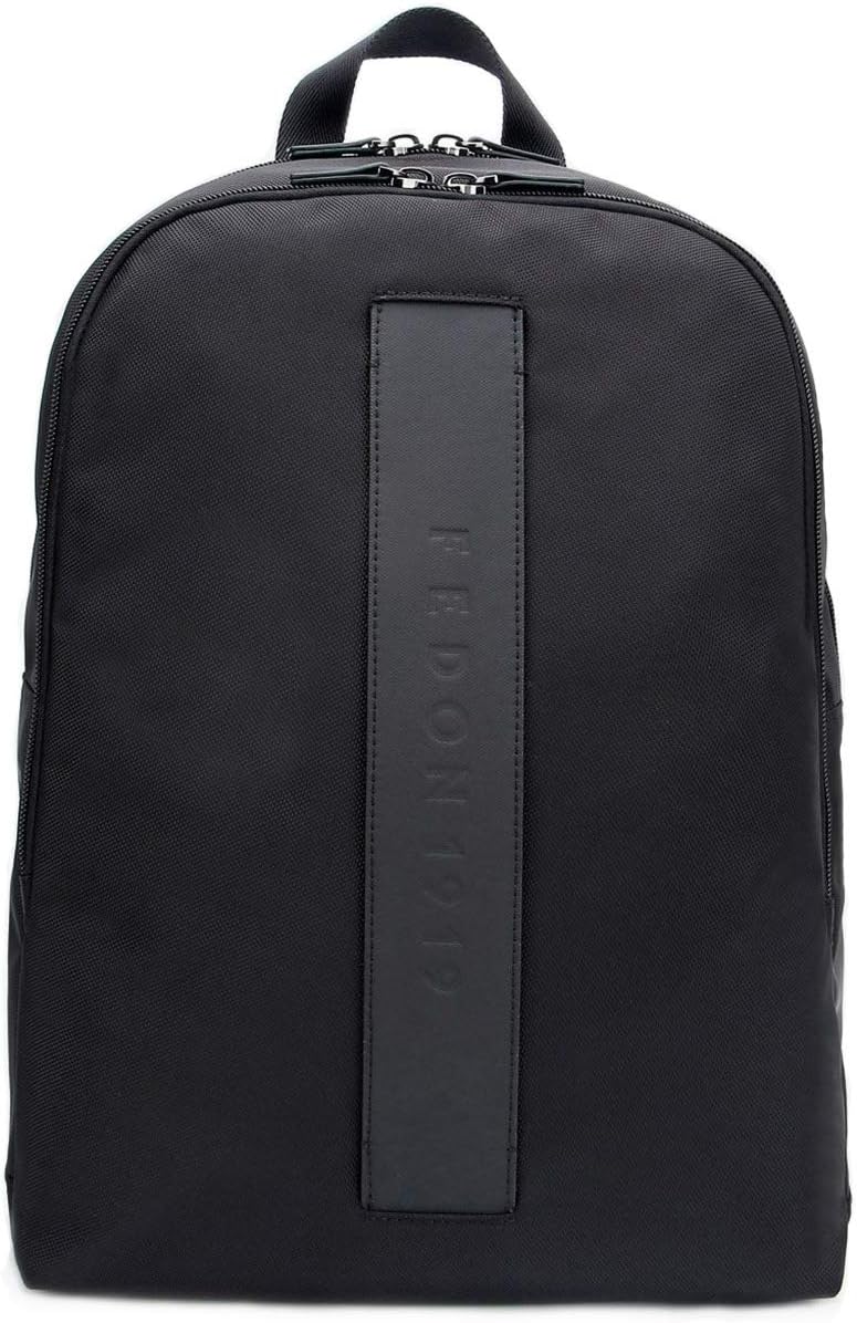 Fedon 1919 - Stripe - Nylon Laptop Backpack 13'' - MZ1930005 (Black)
