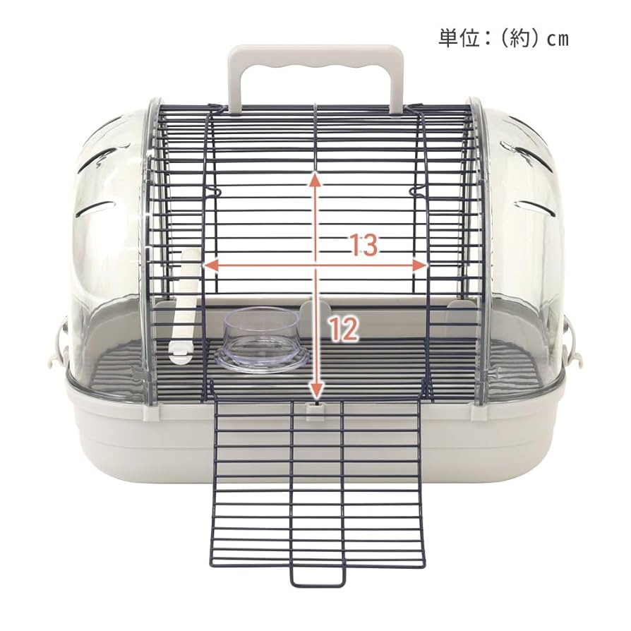 Amazon | iimono117 鳥用 キャリー インコ 移動 ケージ 鳥カゴ